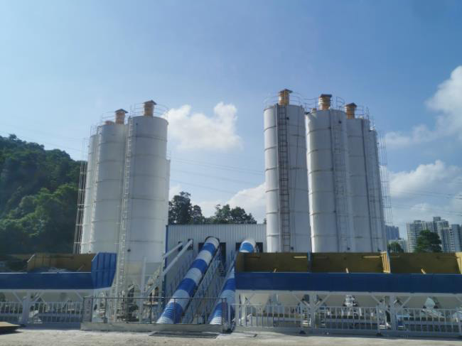 HZS120F Concrete Mixing Station(Shenzhen, Guangdong) (2)